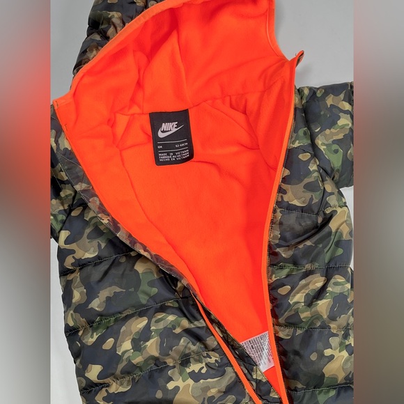 NIKE ARMY CAMO 15-18 Lb 6 MO Baby Banting Pram Bag Snowsuit - Picture 3 of 6